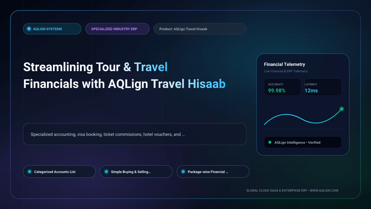 Streamlining Tour & Travel Financials with AQLign Travel Hisaab
