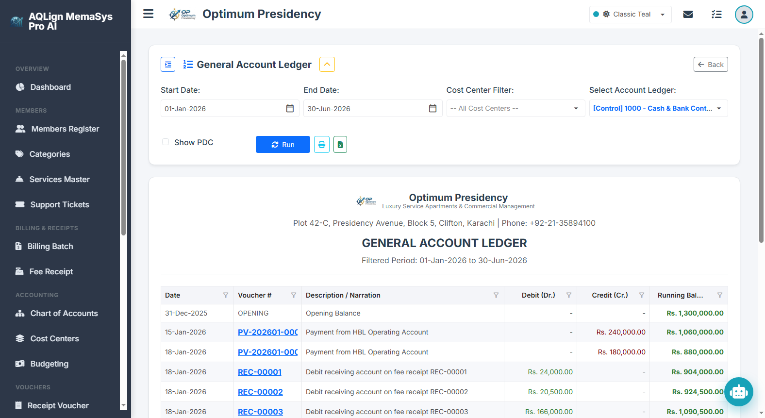 20-Report Business Intelligence & Financial Suite Screenshot